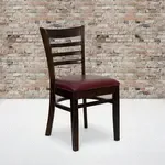 Flash Furniture XU-DGW0005LAD-WAL-BURV-GG, Restaurant Chairs