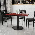 Flash Furniture XU-MAHTB-3042-TR24-GG, Restaurant Tables