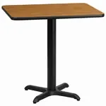 Flash Furniture XU-NATTB-2430-T2222-GG, Restaurant Tables