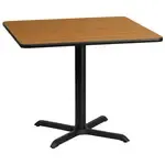 Flash Furniture XU-NATTB-3636-T3030-GG, Restaurant Tables