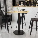 Flash Furniture XU-NATTB-3636-TR24B-GG, Restaurant Tables