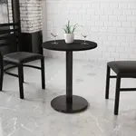 Flash Furniture XU-RD-24-BLKTB-TR18-GG, Restaurant Tables