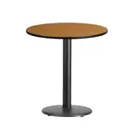 Flash Furniture XU-RD-24-NATTB-TR18-GG, Restaurant Tables