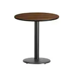 Flash Furniture XU-RD-24-WALTB-TR18-GG, Restaurant Tables