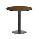 Flash Furniture XU-RD-30-WALTB-TR18-GG, Restaurant Tables