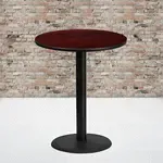 Flash Furniture XU-RD-36-MAHTB-TR24B-GG, Restaurant Tables