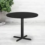 Flash Furniture XU-RD-42-BLKTB-T3333-GG, Restaurant Tables