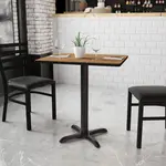 Flash Furniture XU-WALTB-2430-T2222-GG, Restaurant Tables