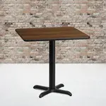 Flash Furniture XU-WALTB-3030-T2222-GG, Restaurant Tables