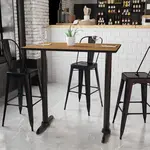 Flash Furniture XU-WALTB-3042-T0522B-GG, Restaurant Tables