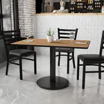 Flash Furniture XU-WALTB-3048-TR24-GG, Restaurant Tables