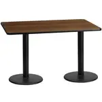Flash Furniture XU-WALTB-3060-TR18-GG, Restaurant Tables