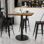 Flash Furniture XU-WALTB-3636-TR24B-GG, Restaurant Tables