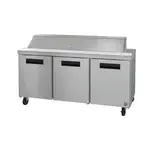 Hoshizaki SR72B-18, Refrigerated Counter, Sandwich / Salad Unit