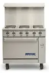 Imperial Range IR-4-G12-C_LP, Range, 36" Restaurant, Gas