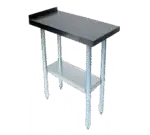 John Boos EFT8-3012, Work Table,  12" - 21", Stainless Steel Top