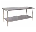 Klingers Trading AST1848, Work Table,  40" - 48", Stainless Steel Top