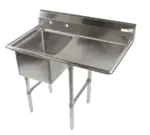 Klingers Trading ECS124DR, Sink, (1) One Compartment