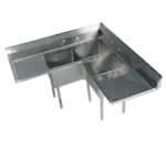 Klingers Trading EIT3C2D, Sink, Corner, Compartment