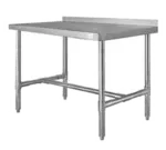 Klingers Trading HBST3084, Work Table,  73" - 84", Stainless Steel Top