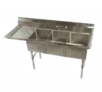 Klingers Trading MCS3DL, Sink, (3) Three Compartment