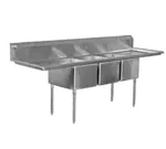 Serv-Ware 3CWPH18242-24, Sink, (3) Three Compartment