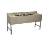 Serv-Ware BAR3B48-L-CWP, Underbar Sink Units