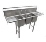 Serv-Ware CS3CWP1410218, Sink, (3) Three Compartment