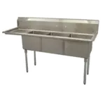 Serv-Ware D3CWP1620L-18, Sink, (3) Three Compartment