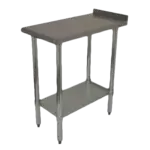 Serv-Ware FTG-3015-4, Work Table,  12" - 21", Stainless Steel Top