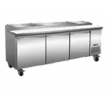 Serv-Ware PP93-12-HC, Refrigerated Counter, Pizza Prep Table