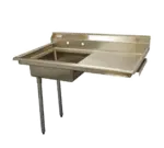 Serv-Ware UCDT72L-CWP, Dishtable, Soiled, Undercounter