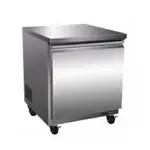 Serv-Ware UCF-26-HC, Freezer, Undercounter, Reach-In