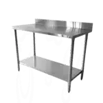 Thunder Group SLWT42448F4, Work Table,  40" - 48", Stainless Steel Top