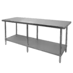 Thunder Group SLWT42484F, Work Table,  73" - 84", Stainless Steel Top