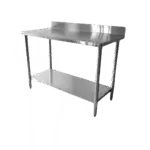 Thunder Group SLWT43060F4, Work Table,  54" - 62", Stainless Steel Top