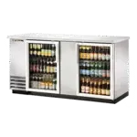 True Manufacturing TBB-3G-S-HC-LD, Back Bar Cabinet, Refrigerated