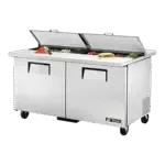 True Manufacturing TSSU-60-16-DS-ST-HC, Refrigerated Counter, Sandwich / Salad Unit
