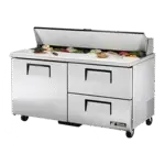 True Manufacturing TSSU-60-16D-2-HC, Refrigerated Counter, Sandwich / Salad Unit