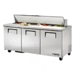 True Manufacturing TSSU-72-18-HC, Refrigerated Counter, Sandwich / Salad Unit