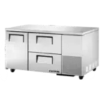 True Manufacturing TUC-60-32D-2-HC, Refrigerator, Undercounter, Reach-In