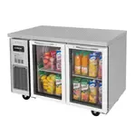 Turbo Air JUR-48-G-N, Refrigerator, Undercounter, Reach-In