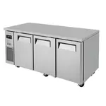 Turbo Air JURF-72-N, Refrigerator Freezer, Undercounter, Reach-In