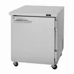 Turbo Air PUF-28-N, Freezer, Undercounter, Reach-In