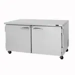 Turbo Air PUF-60-N, Freezer, Undercounter, Reach-In