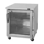 Turbo Air PUR-28-G-N, Refrigerator, Undercounter, Reach-In