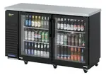 Turbo Air TBB-24-60SGD-N, Back Bar Cabinet, Refrigerated