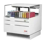 Turbo Air TOM-36L-UFD-W(B)-1S-N, Open Display Case