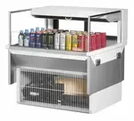 Turbo Air TOM-36L-UFD-W(B)-1SI-N, Open Display Case