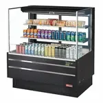Turbo Air TOM-48L-UFD-W(B)-3S-N, Open Display Case